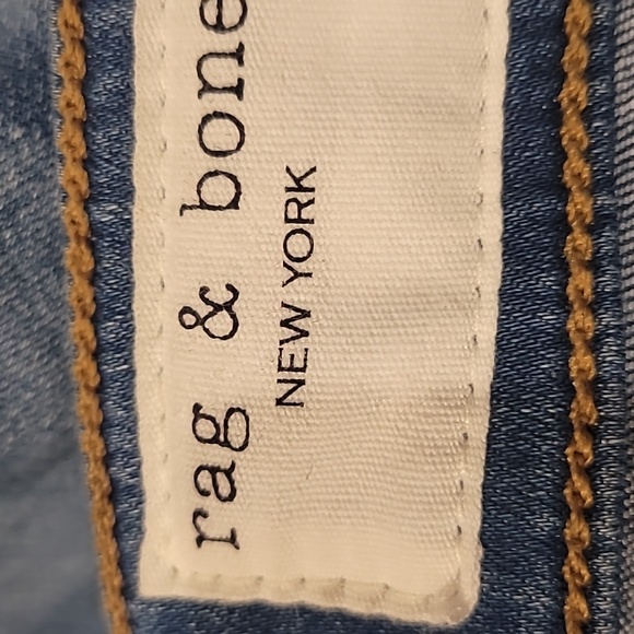 Rag&Bone jeans Cate Mid-Rise Ankle Skinny. Size 29 Lightwash. Super cute. - Picture 4 of 6